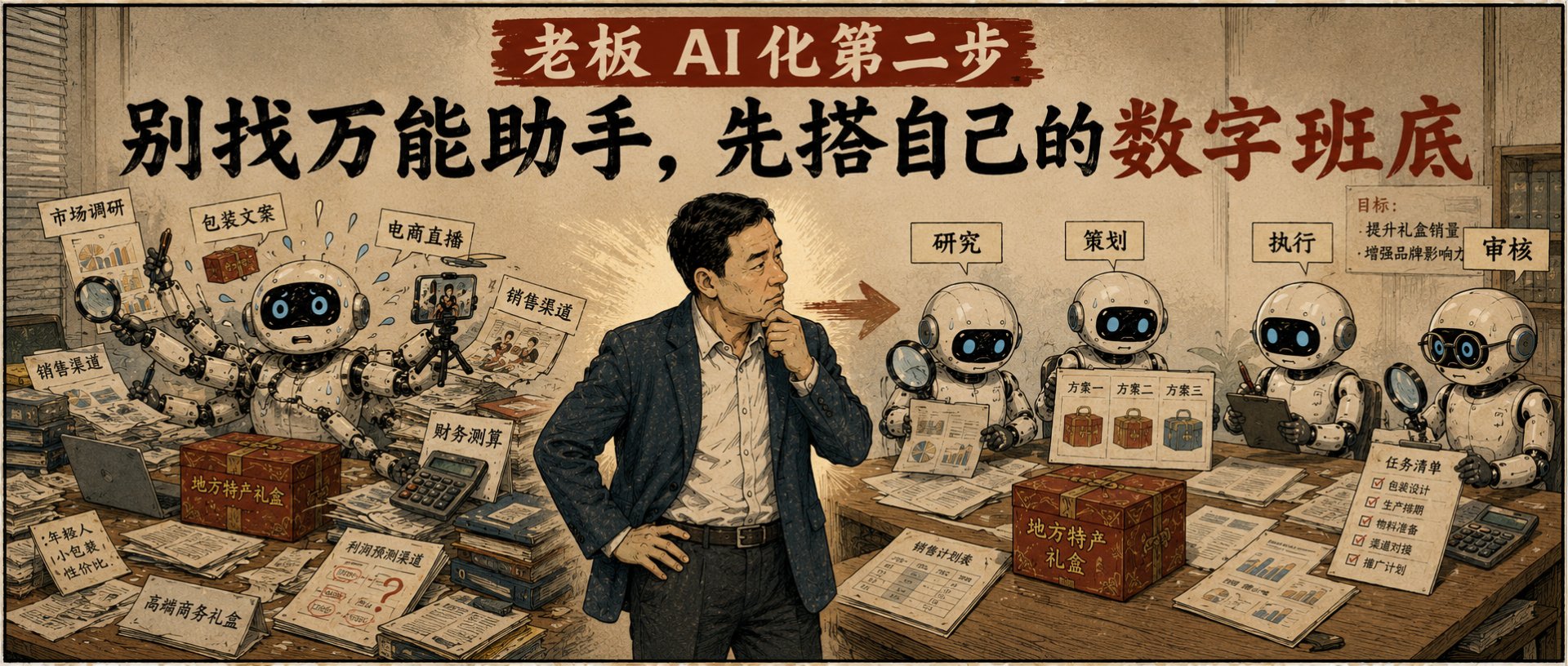 老板调度数字班底