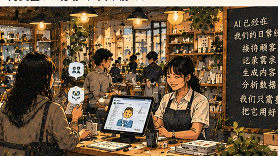 企业办公区全景,多个团队在不同区域协作,屏幕上显示流程图与数据看板